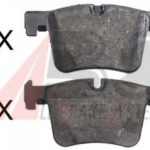 37887 A.B.S. комплект тормозных колодок