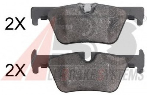 37904 A.B.S. гальмівні колодки зад. f36/f23/f34/f22/f33/f32/f21/f31/f20/f30 11-