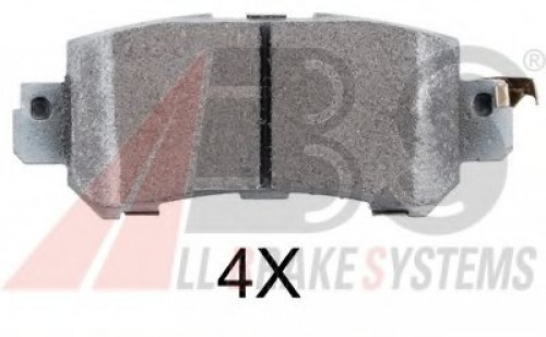 37931 A.B.S. комплект тормозных колодок