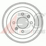 5255S A.B.S. тормозной барабан