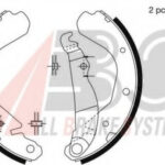 8809 A.B.S. комплект тормозных колодок