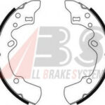 8839 A.B.S. комплект тормозных колодок