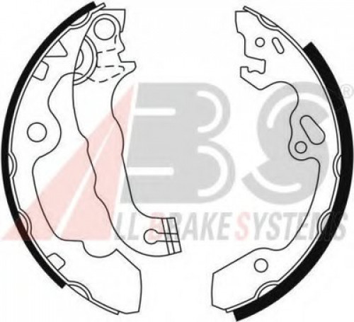 9054 A.B.S. гальмівні колодки зад. focus (98-07)