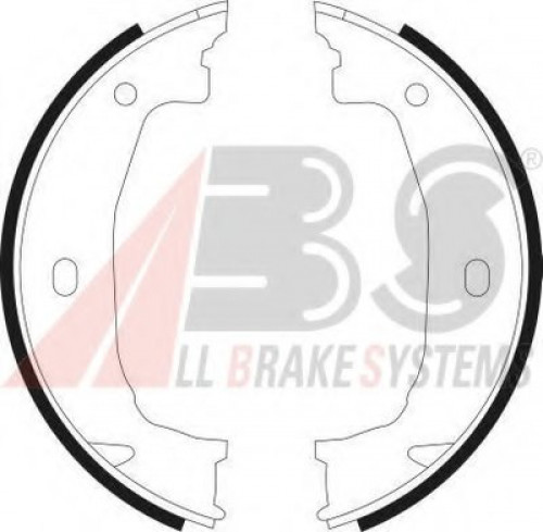 9069 A.B.S. комплект тормозных колодок