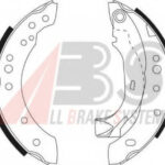 9127 A.B.S. гальмівні колодки зад. citroen c2/c3 02- (trw)