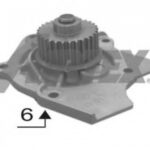 1958 AIRTEX водяной насос