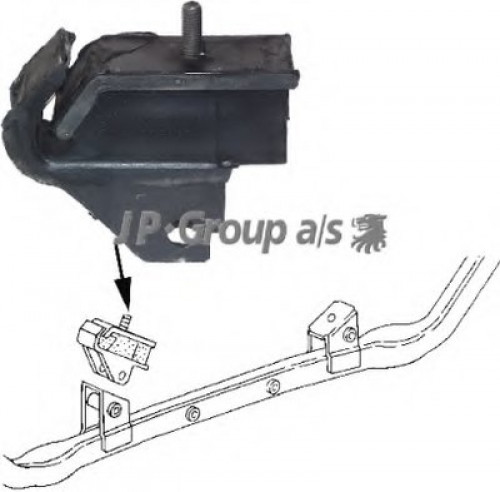 1117901000 JP GROUP кронштейн двигателя