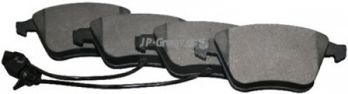 1163607010 JP GROUP комплект тормозных колодок
