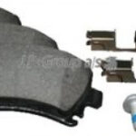 1163705410 JP GROUP комплект тормозных колодок