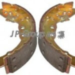1163900810 JP GROUP комплект тормозных колодок