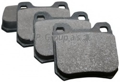 1263700410 JP GROUP комплект тормозных колодок