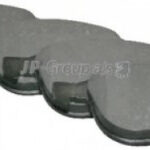 1563600110 JP GROUP комплект тормозных колодок