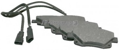 1563700110 JP GROUP комплект тормозных колодок
