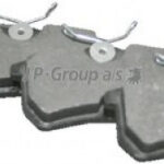 1563700410 JP GROUP комплект тормозных колодок