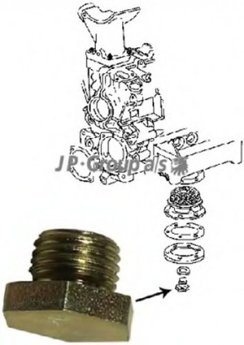 8113800200 JP GROUP резьбовая пробка