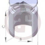 D025102 AUTOFREN SEINSA поршень