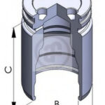 D025241 AUTOFREN SEINSA поршень