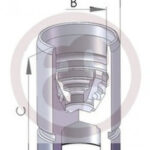 D02589 AUTOFREN SEINSA поршень