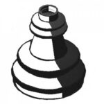 D8398 AUTOFREN SEINSA комплект пылника