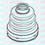 D8522 AUTOFREN SEINSA комплект пылника