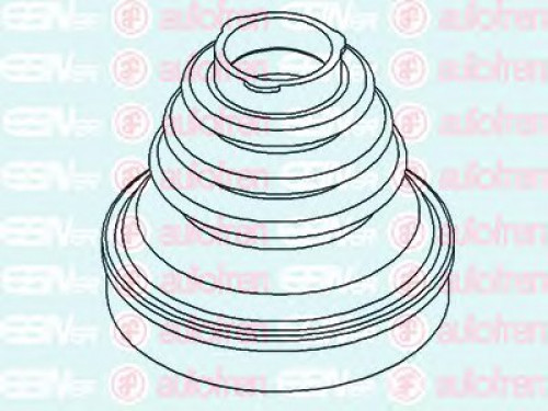 D8532 AUTOFREN SEINSA комплект пылника