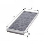 K903C MFILTER фільтр салону vw passat 2.5tdi -00 (вугільний)