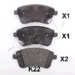 50K22 JAPKO комплект тормозных колодок