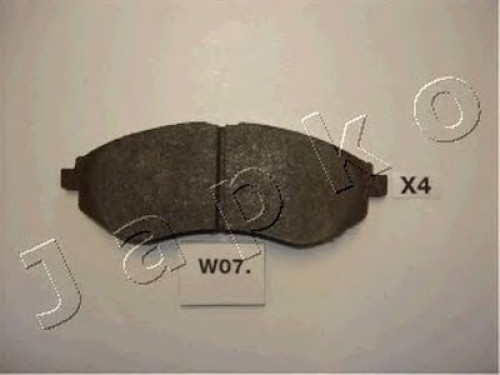 50W07 JAPKO комплект тормозных колодок 50W07 JAPKO комплект тормозных колодок