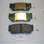 51S02 JAPKO комплект тормозных колодок