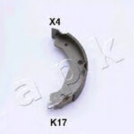 55K17 JAPKO комплект тормозных колодок