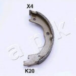 55K20 JAPKO комплект тормозных колодок