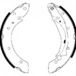 8DB355001831 HELLA PAGID комплект тормозных колодок