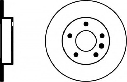 8DD355106111 HELLA PAGID тормозной диск