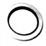 02025 METALCAUCHO уплотнительное кольцо