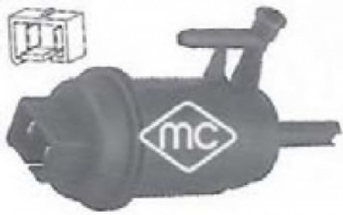 02069 METALCAUCHO водяной насос