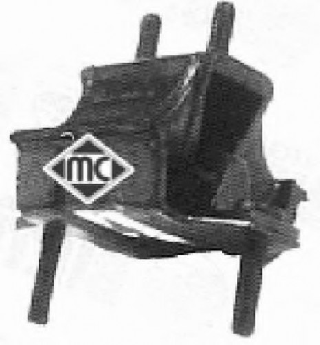 02798 METALCAUCHO кронштейн двигателя