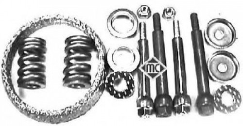 02940 METALCAUCHO комплект кріплення вихлопного колектора ducato/boxer 2.5tdi/2.8hdi 94-