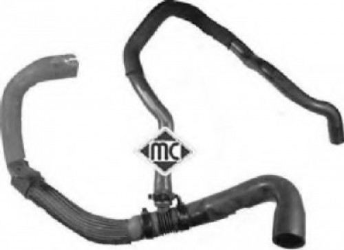 09160 METALCAUCHO шланг радиатора