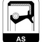247260 ELRING elring сальник к-вала 25*35*6