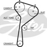 5675XS GATES пас грм з довжиною кола понад 60 см
