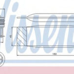 95490 NISSENS осушитель