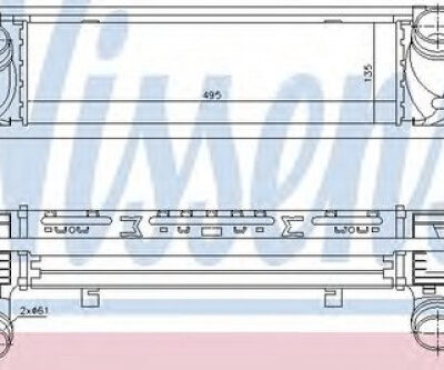 96450 NISSENS интеркулер