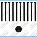 81039000 AJUSA комплект болтов головки цилидра