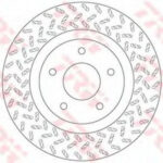 DF6206 TRW тормозной диск