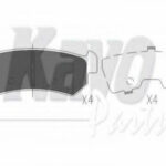 KBP1007 KAVO PARTS комплект тормозных колодок