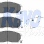 KBP2037 KAVO PARTS комплект тормозных колодок
