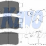 KBP2044 KAVO PARTS комплект тормозных колодок