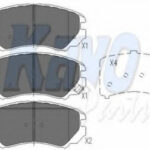 KBP3008 KAVO PARTS комплект тормозных колодок