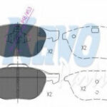 KBP4513 KAVO PARTS комплект тормозных колодок