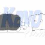 KBP9051 KAVO PARTS комплект тормозных колодок